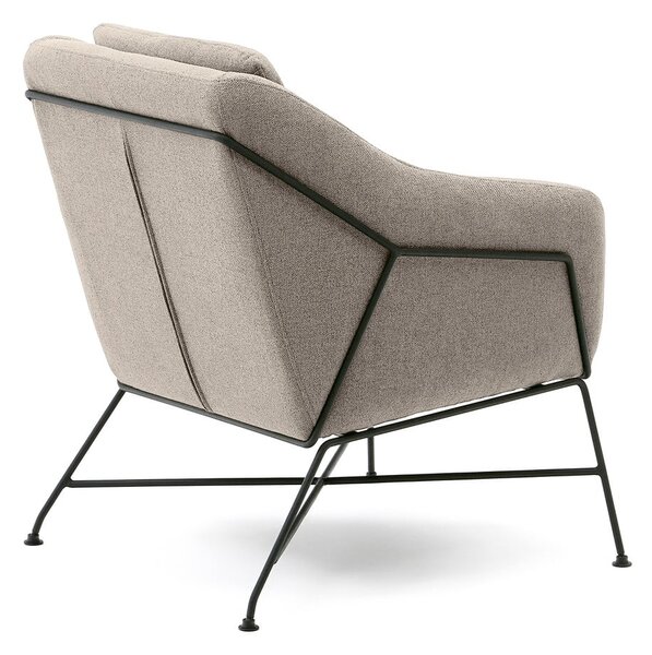 Béžové křeslo Brida – Kave Home