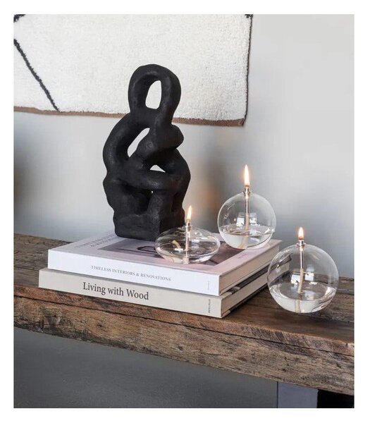 Skleněná olejová lampa (výška 10 cm) Aura – Mette Ditmer Denmark