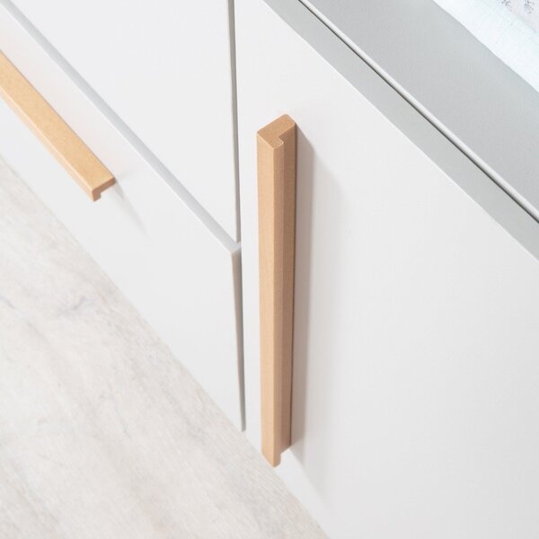 Světle šedá dětská komoda s přebalovacím pultem 107x98x75 cm Lea – Roba
