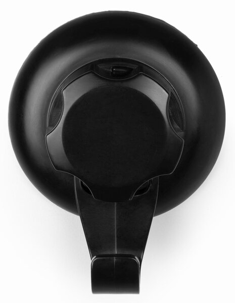Háček do koupelny Compactor Bestlock Black s přísavkami -bez vrtání, nosnost až 6 kg