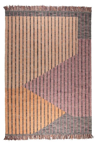 Růžový/broskvový bavlněný koberec 160x230 cm Hampton – Dutchbone