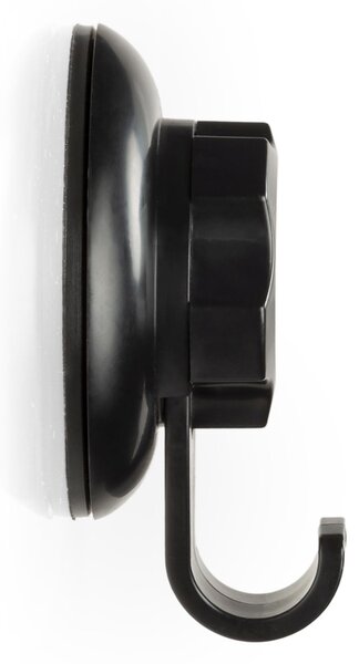 Háček do koupelny Compactor Bestlock Black s přísavkami -bez vrtání, nosnost až 6 kg