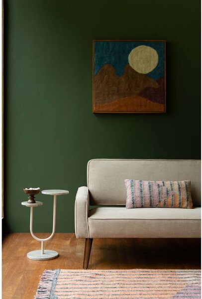 Růžový/broskvový bavlněný koberec 160x230 cm Hampton – Dutchbone