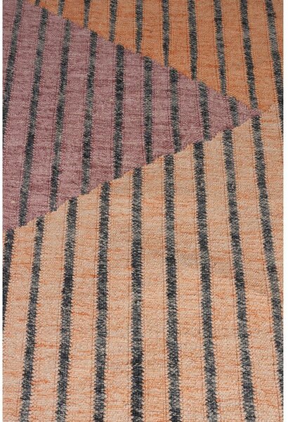 Růžový/broskvový bavlněný koberec 160x230 cm Hampton – Dutchbone