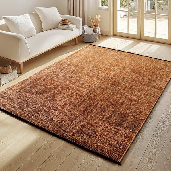 Pratelný koberec v terakotové barvě 160x230 cm Space 1900 – Ayyildiz Carpets