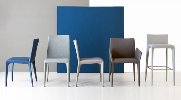 Bonaldo designové židle Filly (béžová eko kůže)
