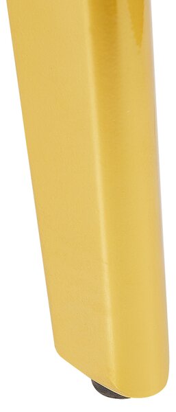 Rozkládací jídelní stůl MOSBY Mramor/Zlatá 160/200 cm 90 cm
