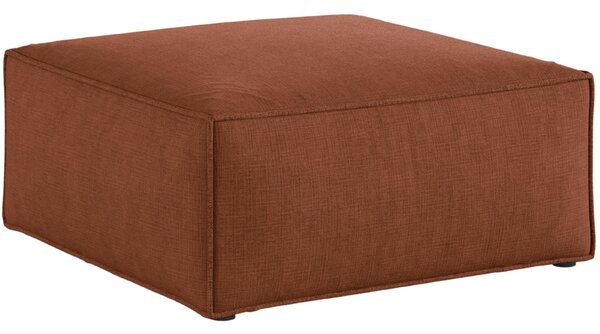 -25 % Dny MOMENTI– Cosmopolitan Design Terakotově oranžová podnožka Aveiro 75 x 75 cm