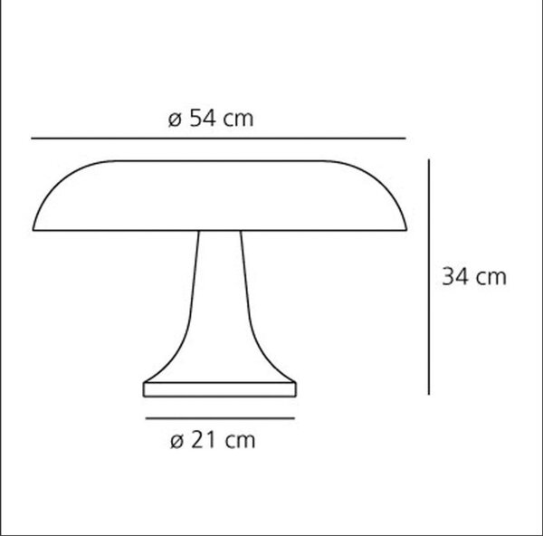 Artemide designové stolní lampy Nesso
