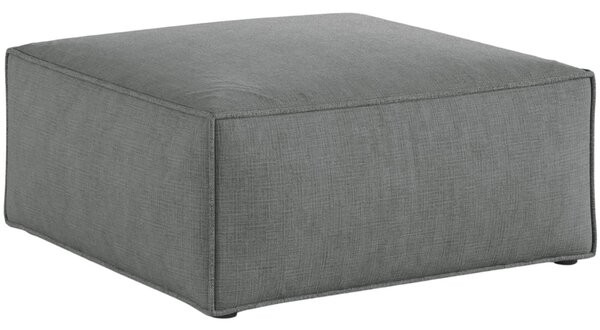 -25 % Dny MOMENTI– Cosmopolitan Design Šedá podnožka Aveiro 75 x 75 cm