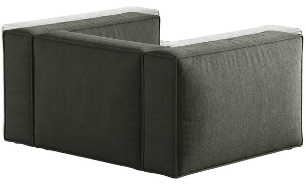 -25 % Dny MOMENTI– Cosmopolitan Design Tmavě zelené křeslo Aveiro