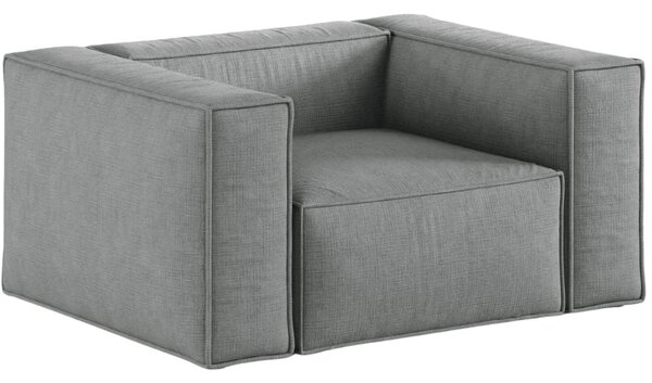 -25 % Dny MOMENTI– Cosmopolitan Design Šedé křeslo Aveiro