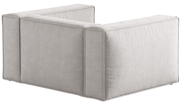 -25 % Dny MOMENTI– Cosmopolitan Design Světle šedé křeslo Aveiro