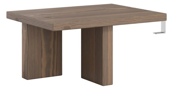 Hnědý noční stolek z borovicového dřeva Japan – Karup Design