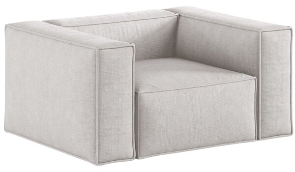 -25 % Dny MOMENTI– Cosmopolitan Design Světle šedé křeslo Aveiro