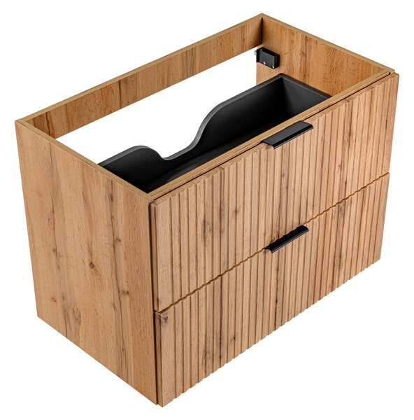 Comad Adel Oak skříňka 80x46x57 cm pod umyvadlo závěsná dub ADEL OAK 82-80-B-2S