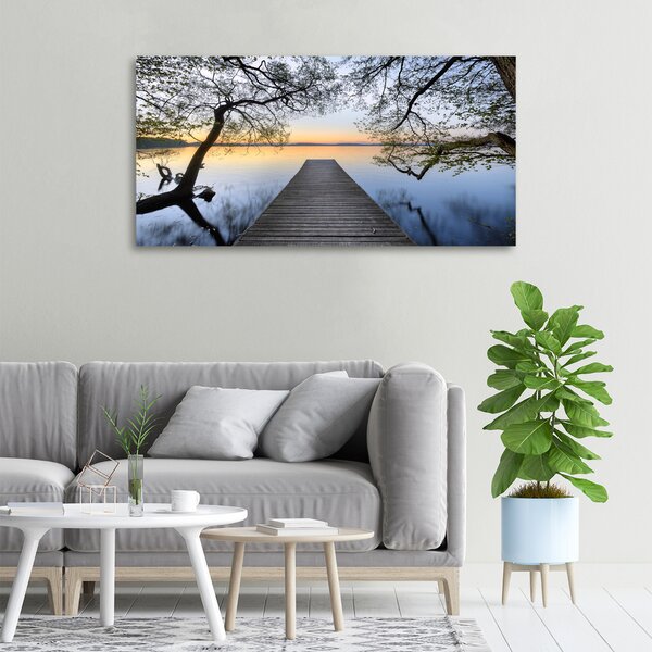 Foto obraz canvas Molo nad jezerem oc-52395962