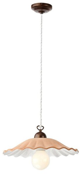 Incanti Rustikální závěsné svítidlo Lea, ø 36 cm, 1xE27 Barva: Mosaz