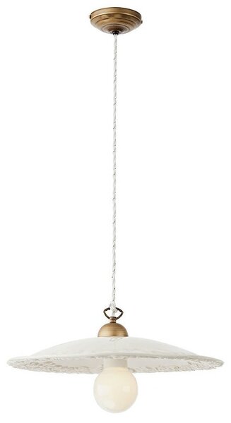 Incanti Rustikální závěsné svítidlo Lea, ø 44 cm, 1 x E27 Barva: Mosaz
