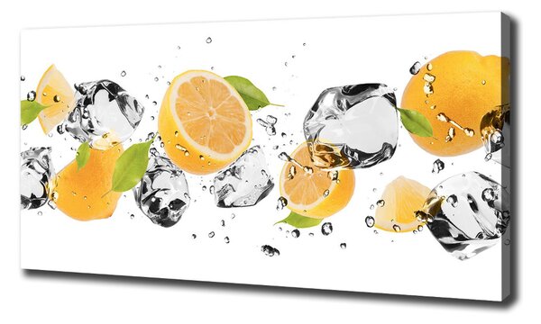 Foto obraz na plátně Citron a voda oc-52519204